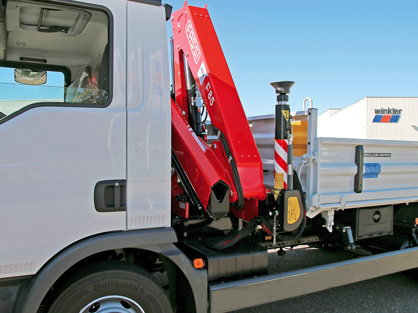 Instandsetzung eines Ladekrans